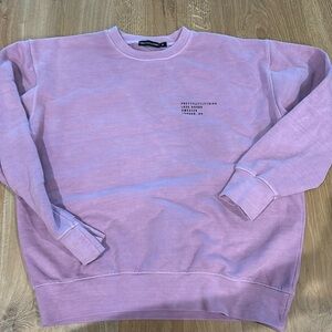 Pretty Little Thing Magenta Crewneck